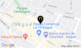 Mapa de Bettel Muebles Y Decoración en Ibagué