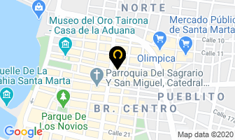 Mapa de Beyrena Granados en Santa Marta