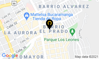 Mapa de B.g.t. S.a. en Bucaramanga