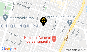 Mapa de B.g.t. S.a. en Barranquilla