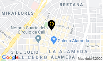 Mapa de Bianchy Confecciones en Cali