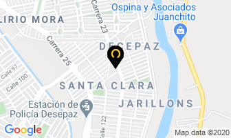 Mapa de Biblioteca Desepaz De Cali en Cali