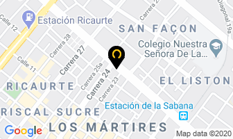Mapa de Bic-Xtrema en Bogotá D.C