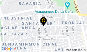Mapa de Bicic-motos Iduar en Cali