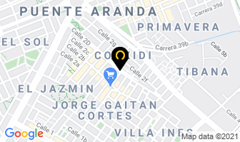 Mapa de Bicicletas A Toda Biela en Bogotá D.C