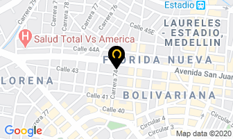 Mapa de Bicicletas Ferney en Medellín