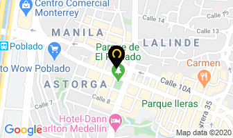 Mapa de Bicicletas Guairo en Medellín