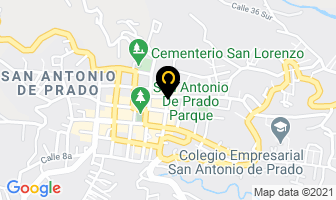 Mapa de Bicicletas Lucho en Medellín