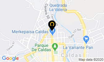 Mapa de Bicicletas Maya en Caldas