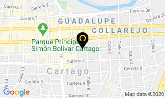 Mapa de Bicicletas Miller en Cartago