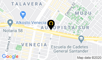 Mapa de Bicicletas Nafer en Bogotá D.C