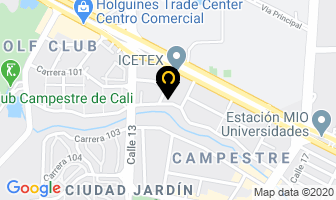 Mapa de Bicicletas Zona Outdoor en Cali