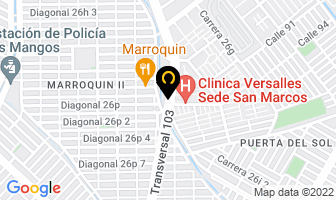 Mapa de Bicicleteria Bc en Cali