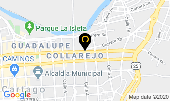 Mapa de Bicicleteria Gaitan en Cartago