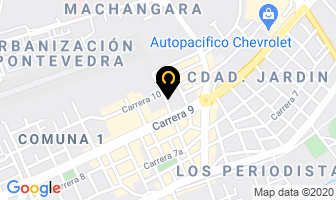 Mapa de Bicicleteria Oscar en Popayán