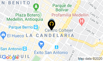 Mapa de Bicirepuestos La Ventanita en Medellín