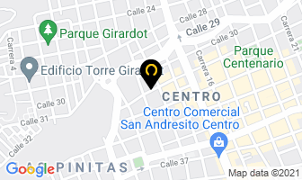 Mapa de Bicolor en Bucaramanga