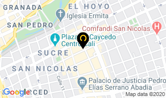 Mapa de Bien Hecho Telemarketing en Cali