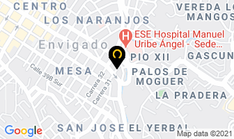 Mapa de Bien Planchado M&p en Medellín