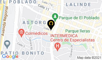Mapa de Bienes & Bienes S.a. en Medellín