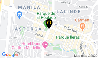 Mapa de Bienes En Linea en Medellín
