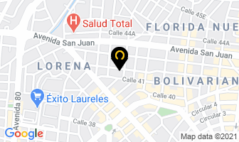Mapa de Bienes Raices Land.com en Medellín