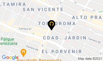 Mapa de Bienestar I.p.s. S.a.s. en Barranquilla