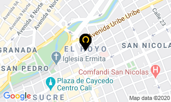 Mapa de Bienestar Ltda. en Cali
