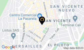 Mapa de Big Laser Ltda. en Cali