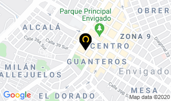 Mapa de Bigmedia Colombia en Envigado