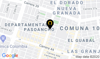 Mapa de Bike Point en Cali