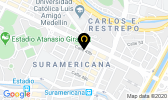 Mapa de Billagio en Medellín