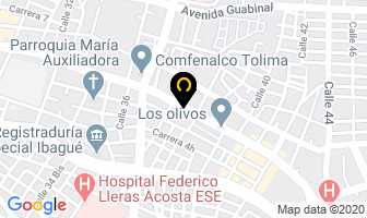 Mapa de Billares Europa en Ibagué
