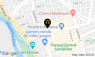 Mapa de Billares Neivayork en Neiva