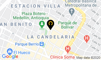 Mapa de Billares Nutibara en Medellín