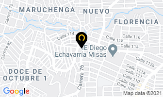 Mapa de Billares Santander en Medellín