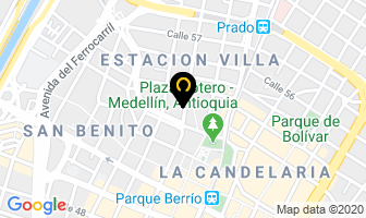 Mapa de Billares Y Cartas El Ruby en Medellín