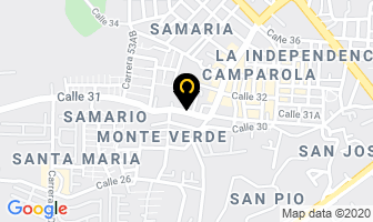 Mapa de Bimbo en Itaguí