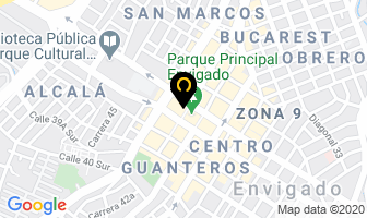 Mapa de Bingo Cadena Mesa Ochoa en Medellín