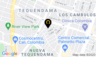 Mapa de Bingo Casa Tequendama en Cali