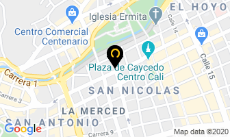Mapa de Bingo Social Ltda. en Cali