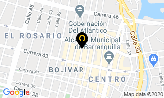 Mapa de Bingocentro E.u. en Barranquilla