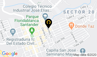Mapa de Bio Gray Cleaning en Floridablanca
