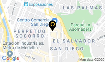 Mapa de Bio Ortodoncia en Medellín