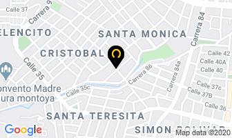 Mapa de Biocintas Adhesivas en Medellín