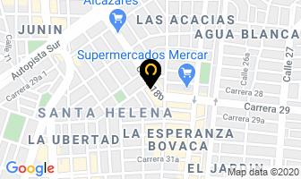 Mapa de Bioempaques en Cali