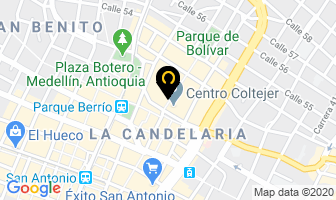 Mapa de Biofarma en Medellín