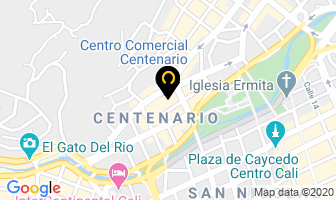 Mapa de Biomed en Cali