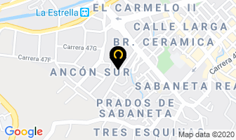 Mapa de BIOMIX S.A. en Sabaneta