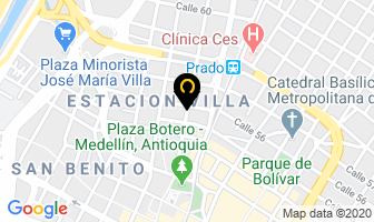 Mapa de Biopec Ltda. en Medellín
